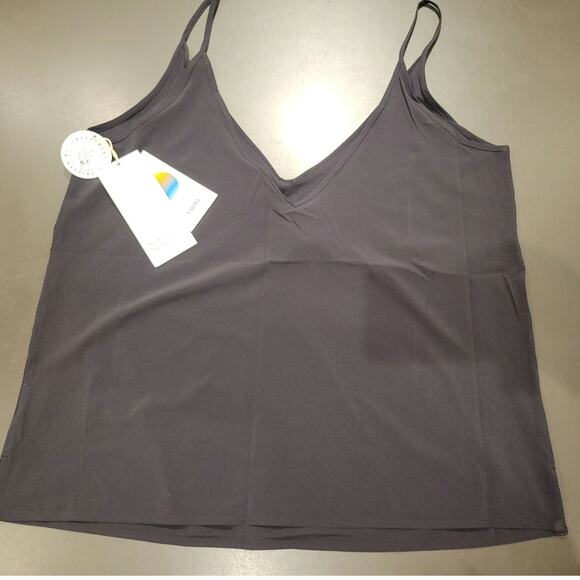 Vuori Villa Cami Women's Large Black NWT - Picture 1 of 3